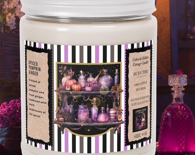 Autumn Apothecary Jar Candle