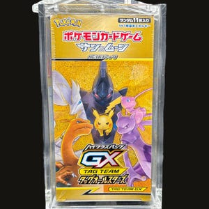 Acryldoos voor Japanse Pokemon-boosterdozen (hoge klasse)