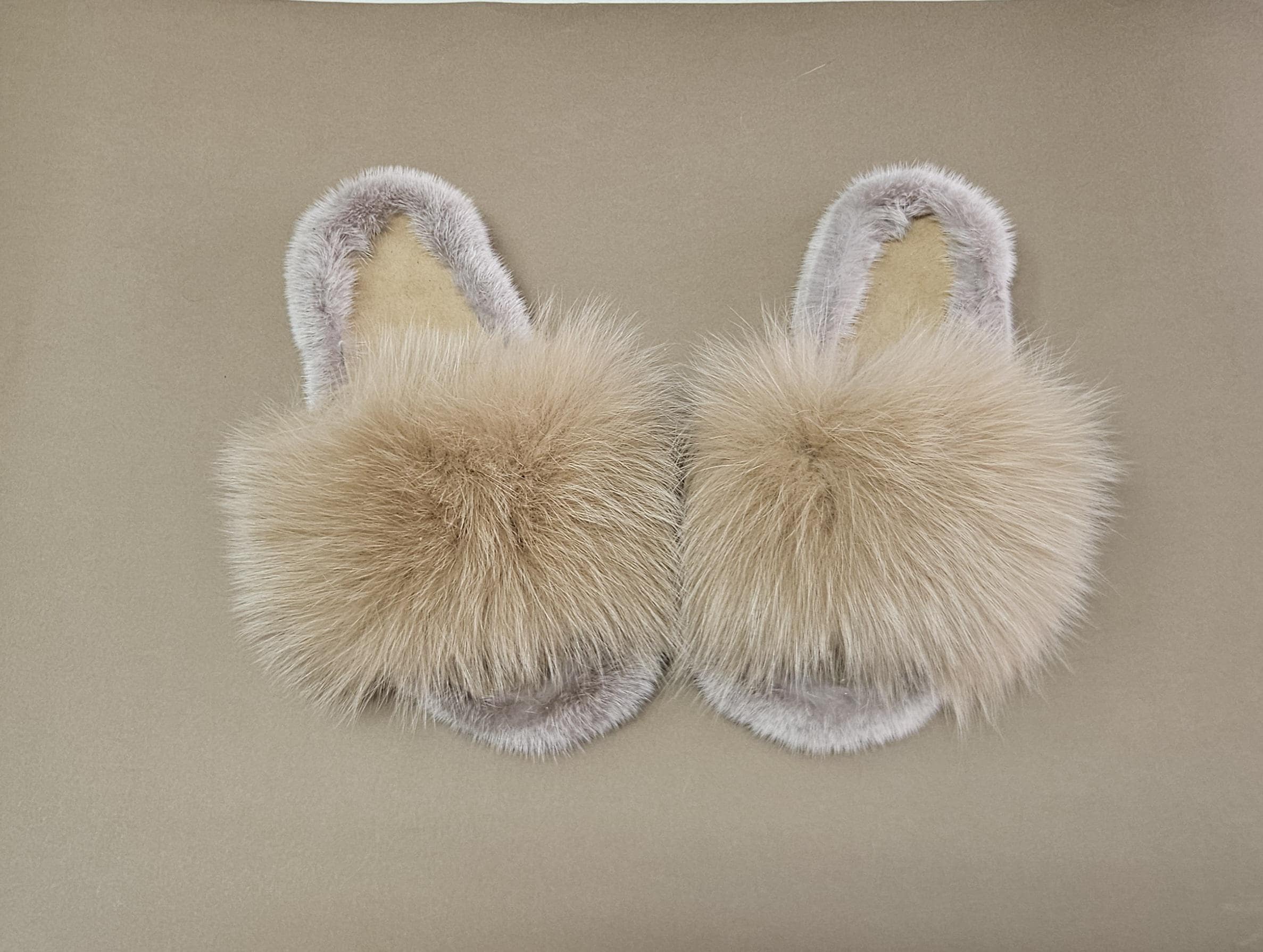 Pantofole di visone Italia