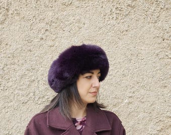 Purple Fox Headband With Adjustable Velcro Closure - Etsy Israel display picture 1