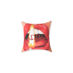 Square Poly Canvas Pillow