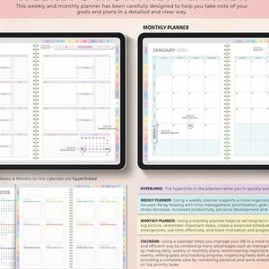 All-in-One Digital Planner 2025, 2026, Undated Digital Planner, Digital Journal, Digital Goodnotes Template, Notability, Daily Planner