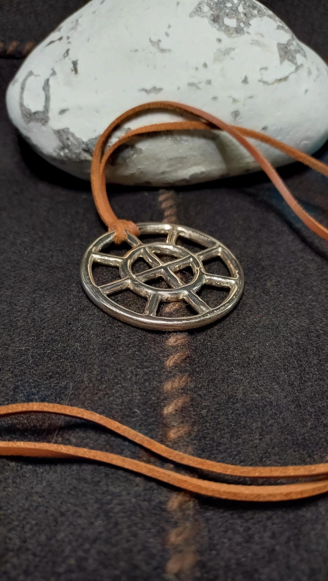 Sun Wheel Rune Bronze Age Sun Wheel Pendant Replica - Etsy