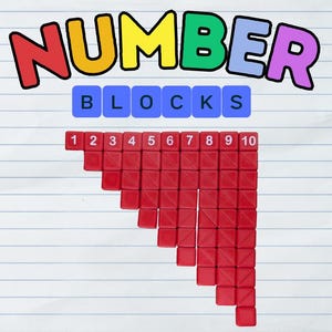 Foldable Number Blocks