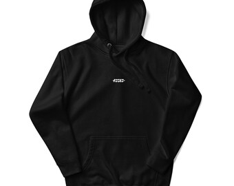 Black Fused Unisex Hoodie