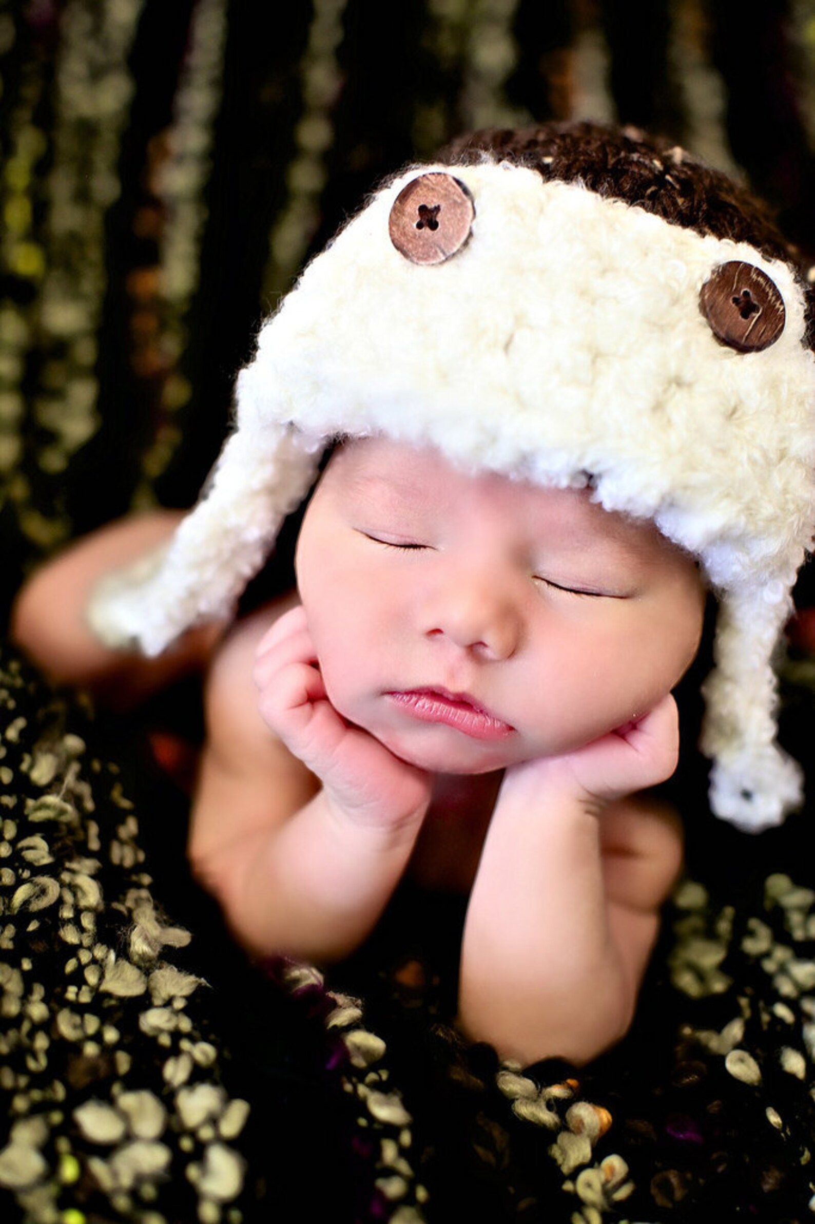 Newborn Baby Boy Photo Prop Aviator Hat Etsy