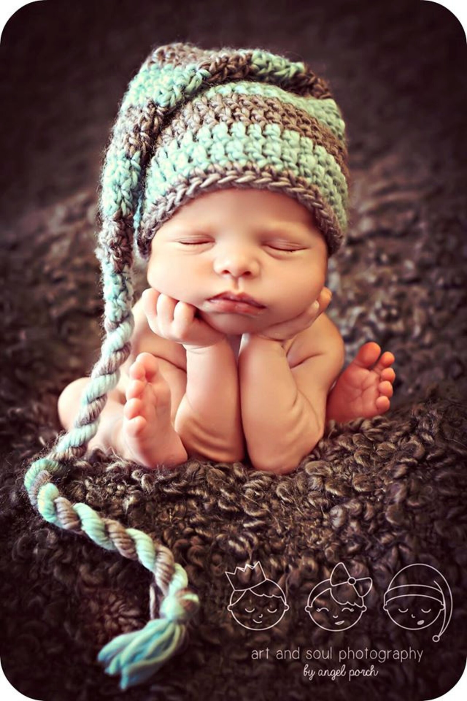 Newborn Baby Photo Prop Elf Hat Etsy