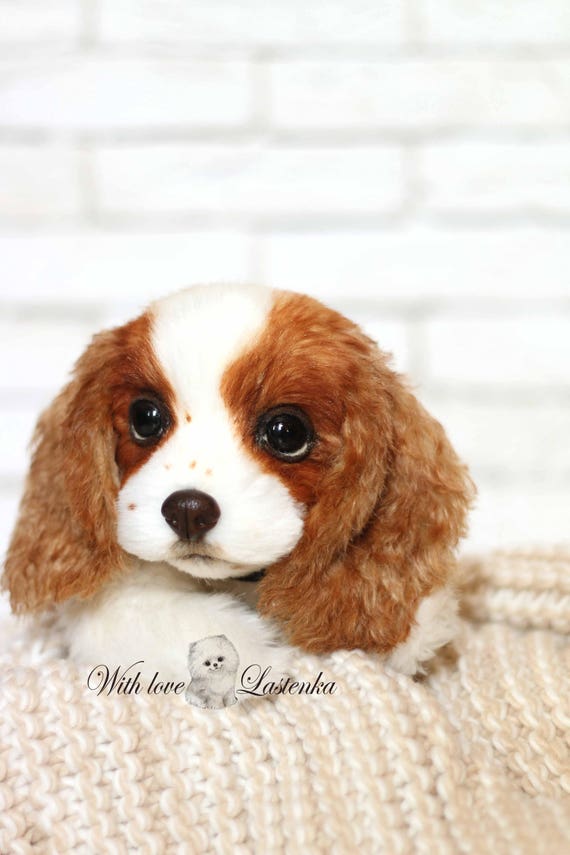 cavalier king charles stuffed animal