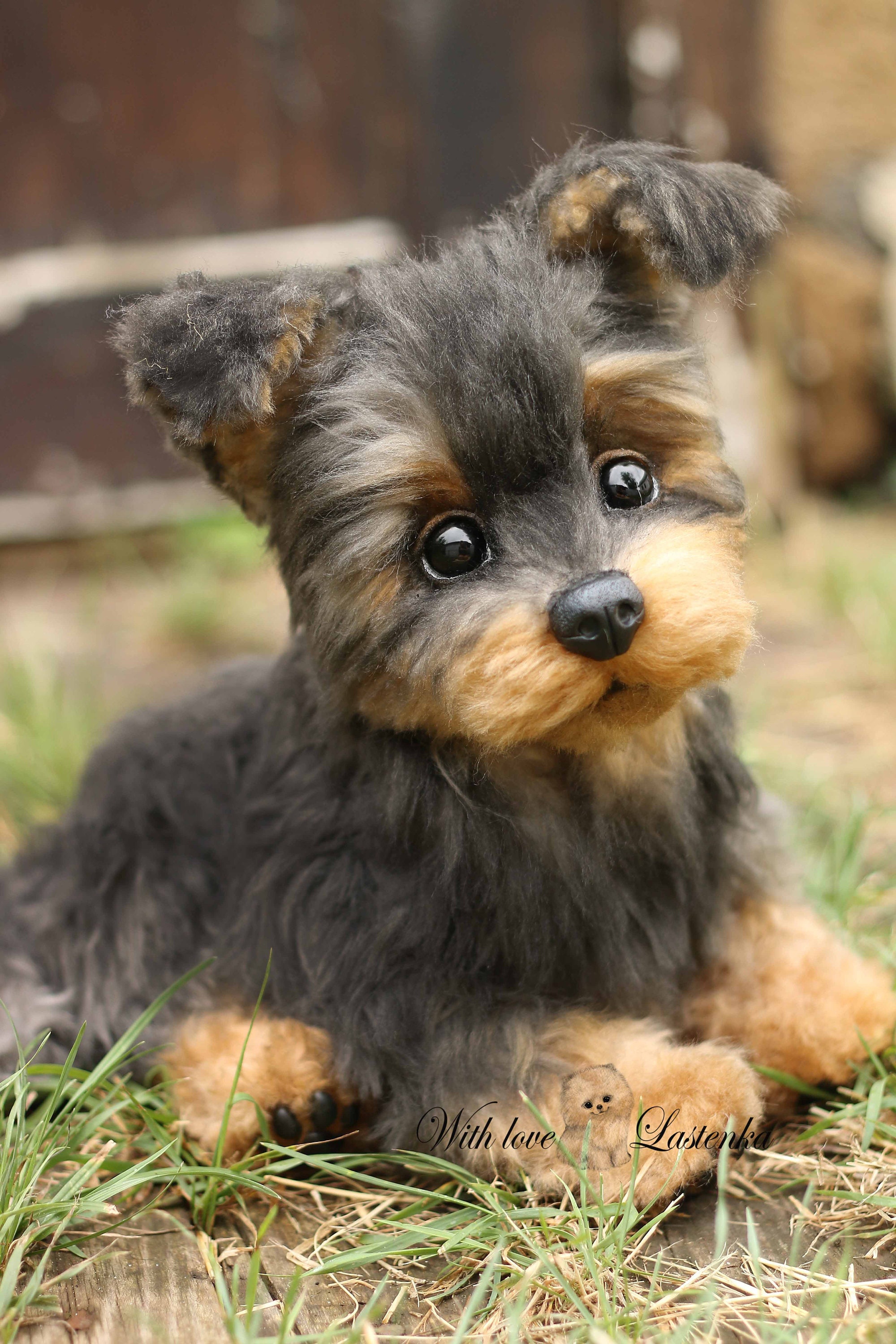 realistic yorkie dog that moves