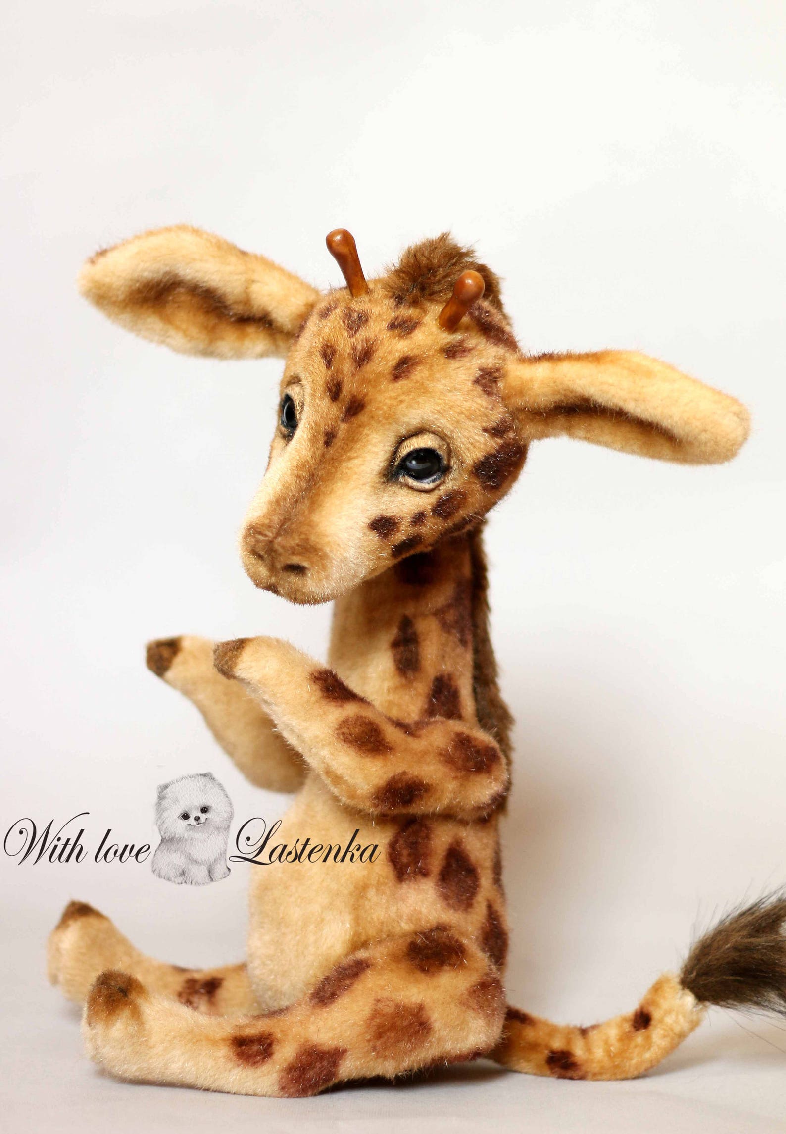 small giraffe teddy