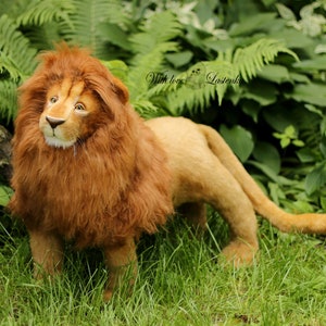 big lion Handmade toy (made to order)