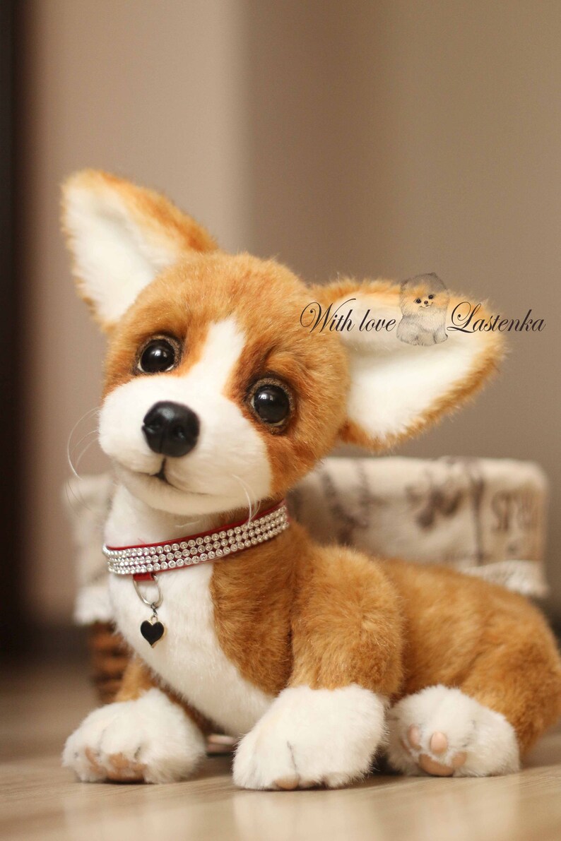 Realistic puppy Welsh Corgi Pembroke Kelly OOAK handmade ...