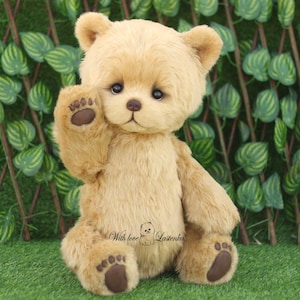OOAK Teddy Bear: Collectible Handmade Plush Artist Bear (Made to Order)