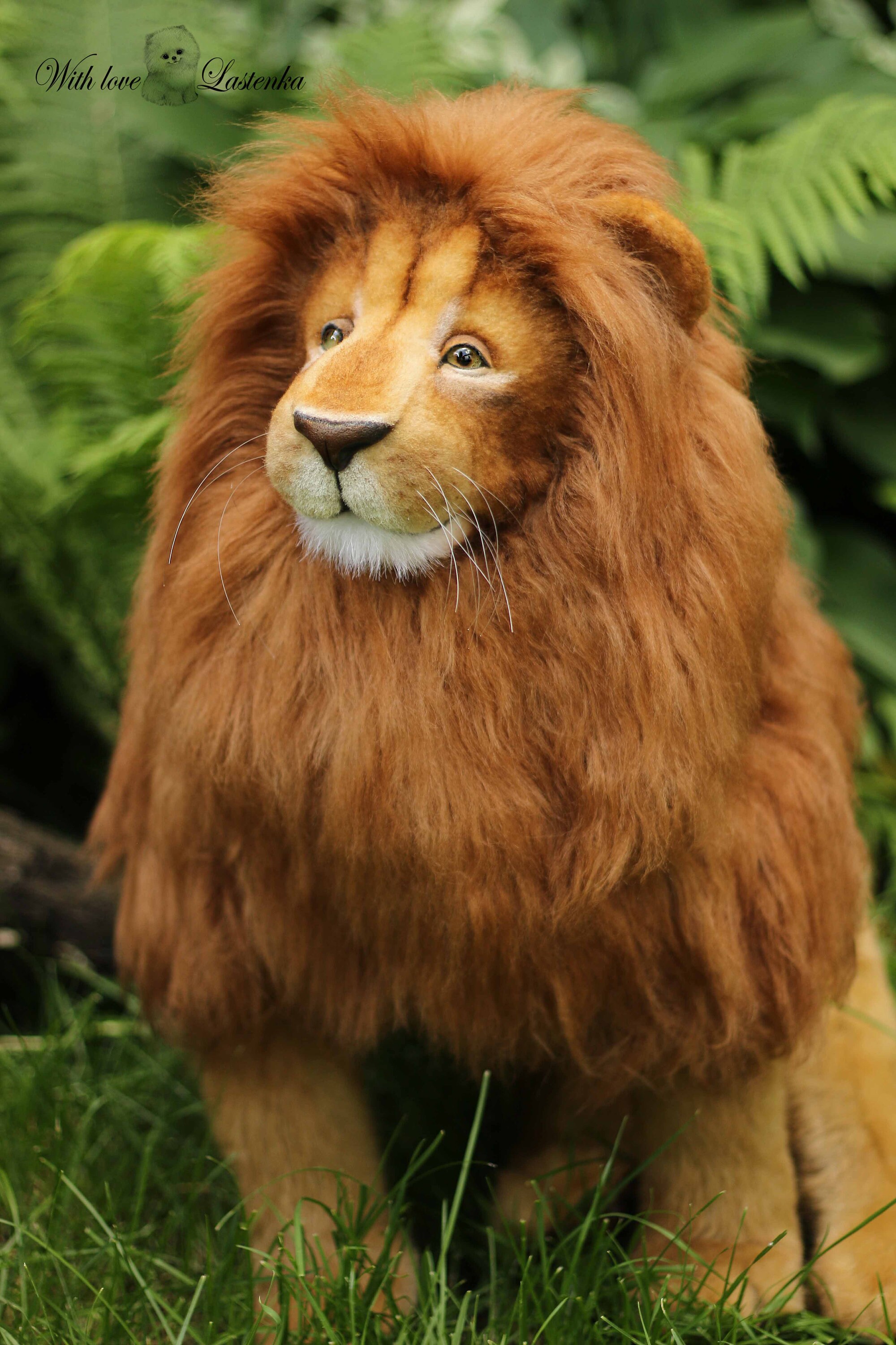 Big Lion Handmade Toy (made to Order) - Etsy