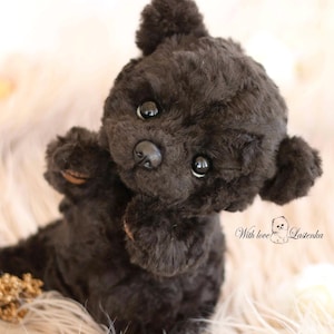Realistic Bear Art Doll: Collectible Faux Fur Plush Toy