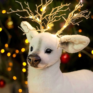 Realistic deer. the Christmas deer handmade staffed toy (made to order)