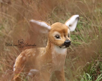 Fawn Stuffed Animal: Plush Deer In Various Sizes | Eco-Friendly Options