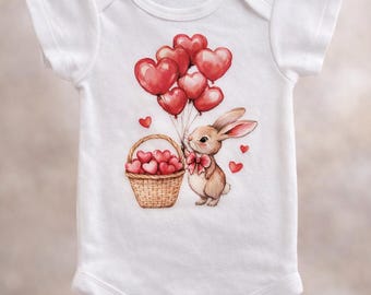 Custom Baby Bodysuit, Pick Your Design, Valentine’s Day Baby Outfit