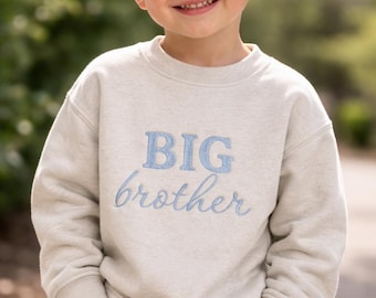 Big Brother Sweatshirt, Big Bro Coming Soon, Pregnancy Announcement Gift