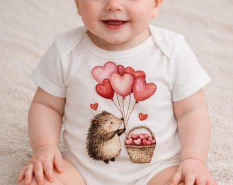 Choose Your Design Baby Bodysuit, Custom Valentine Outfit, Personalized Baby Gift
