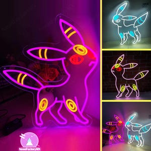 Moon Inspired LED Neon Sign, Cute Anime Neon Sign, Cool Cartoon Acrylic Led, Game Room Night Light, Kids Room Decor, Japanese Neon, Gift