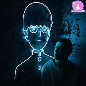Figurines d&#39;anime LED néon, enseigne au néon anime personnalisée, garçon néon LED, cadeau d&#39;anniversaire, enseigne néon japonaise, enseignes au néon LED animation, meilleur cadeau