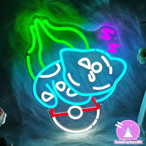 Frog Anime LED Neon Sign, Cute Anime Acrylic Led, Kid&#39;s Room Neon Light, Retro Gaming Cartoon LED Wall Decor, Custom Neon Bar Sign,Best Gift