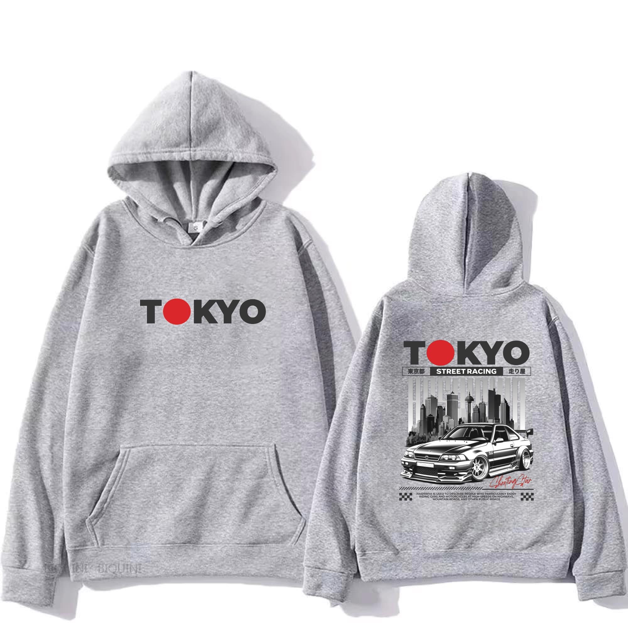 Oversize Racing Graphic Print Hoodie - Etsy