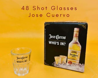 ホセ・クエルボ テキーラ ショットグラス セット：イタリア製カラフル