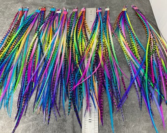Hair Feathers Rainbow Hair Accessories Long Feather Hair - Etsy Australia Hair Feathers Rainbow Hair Accessories Long Feather Hair - Etsy Australia