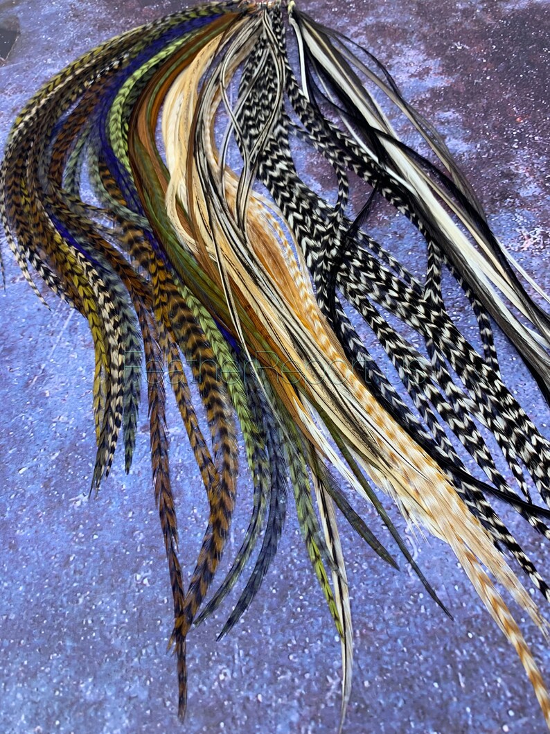 Bulk Feather Extensions 100 Hair Feathers Wholesale Natural Etsy
