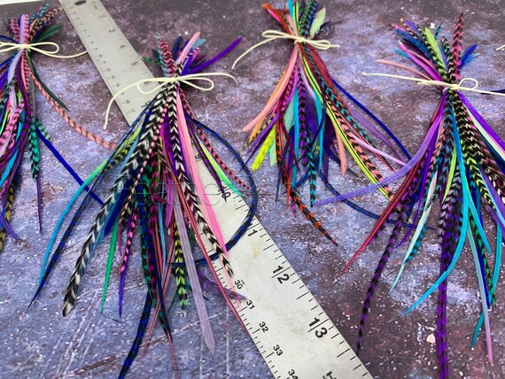 50 Short Hair Feathers - Crats - Fly Tying