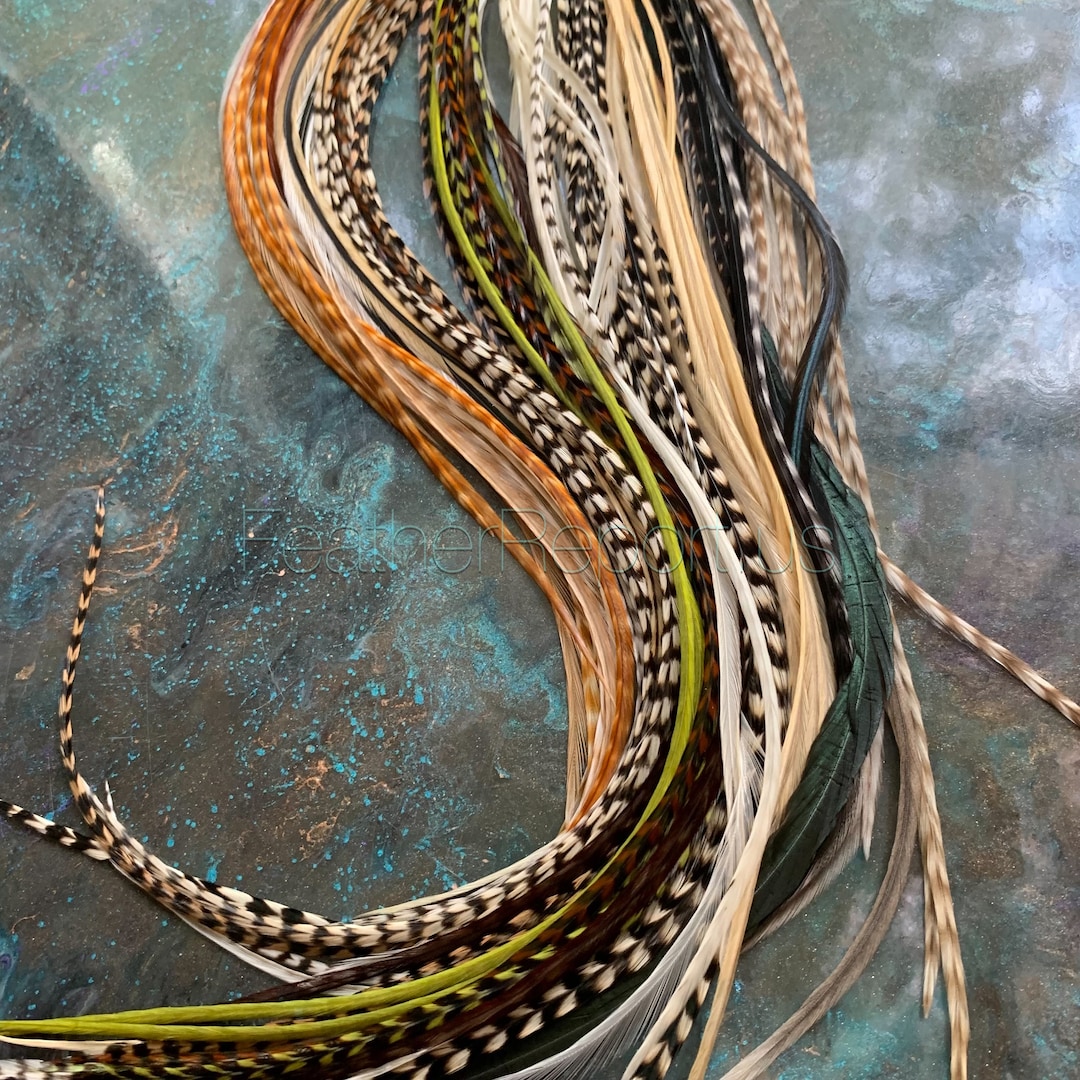 Bulk Feather Extensions 100 Hair Feathers Wholesale Natural Real