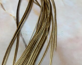 Unique Variant Medium Long Hair Feathers Extensions or Natural Earring Feathers Vermiculated Badger Craft Feathers 25pcs 5to9inch