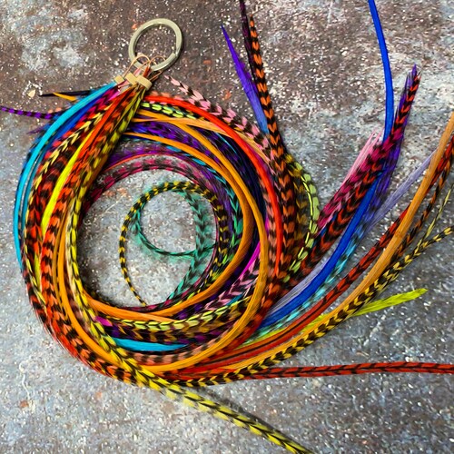 extra long feather extensions