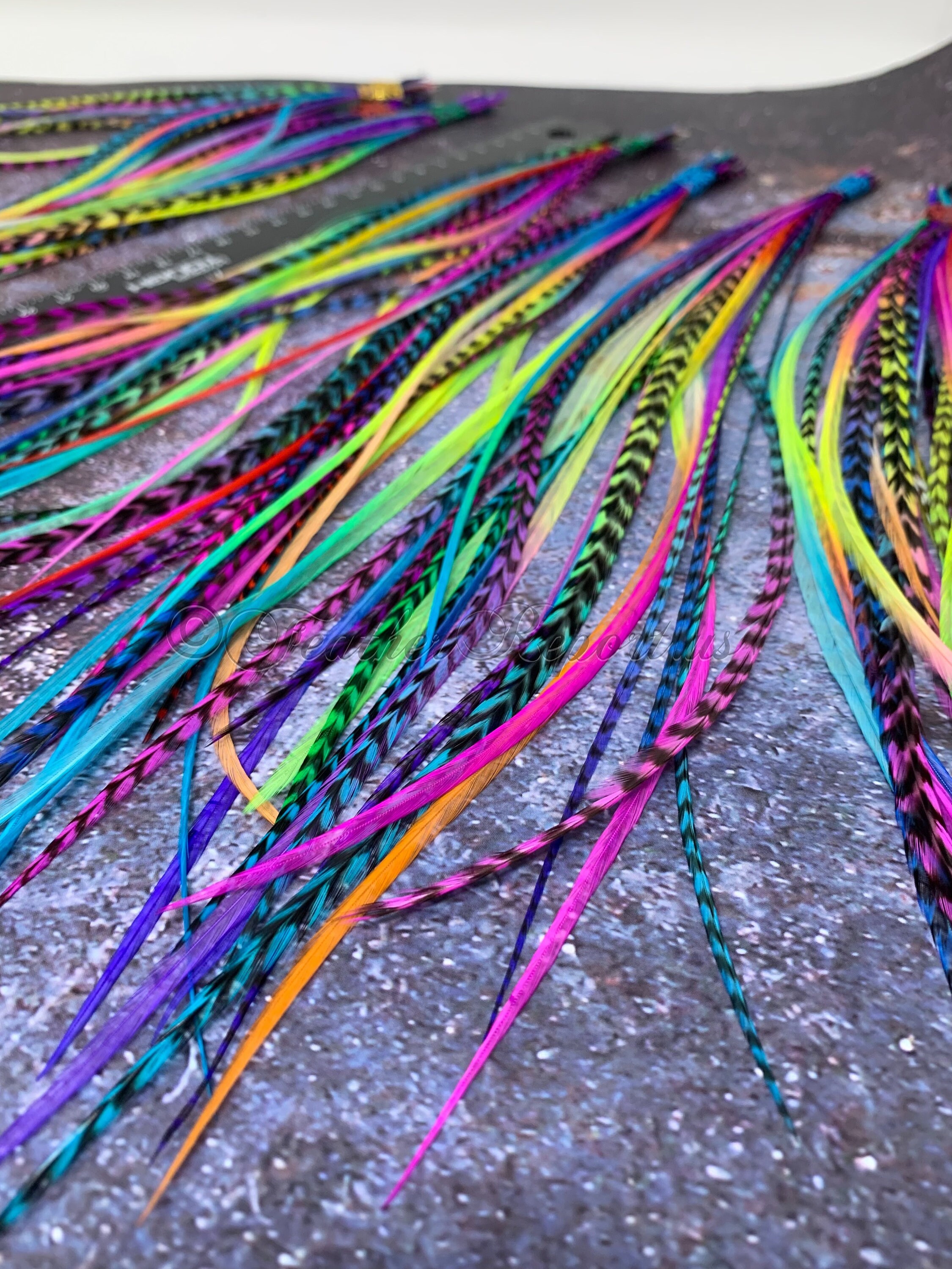 extra long feather extensions