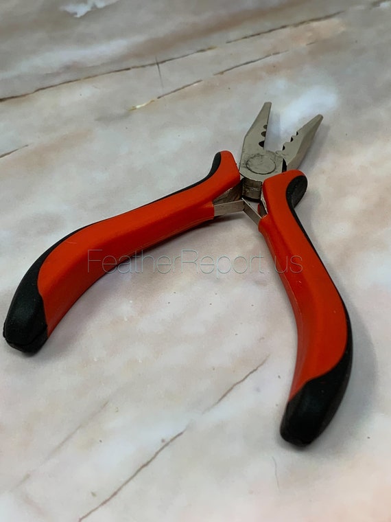 Hair Extension Specialty Pliers for Attaching and Removing Crimp