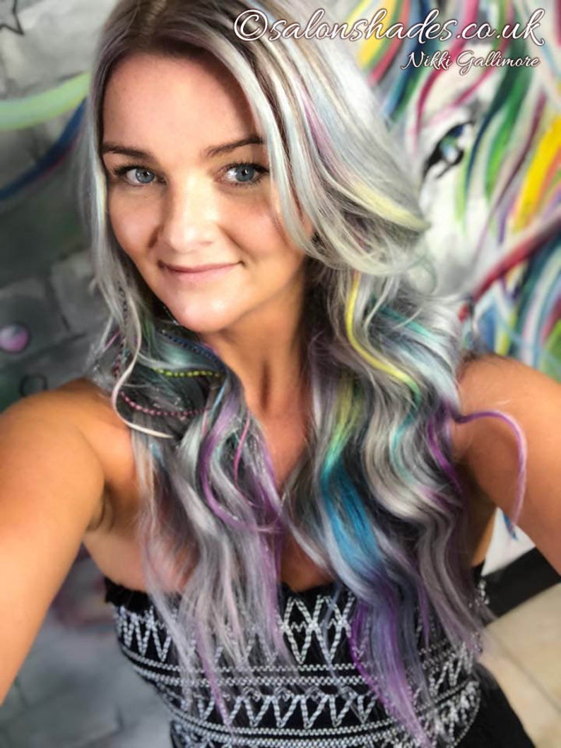 long hair feathers