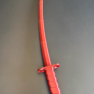 Toy retractable katana