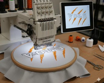 VOLS Claw Marks Embroidery Design File (Digital File)