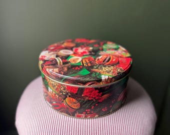 Vintage Christmas Tin