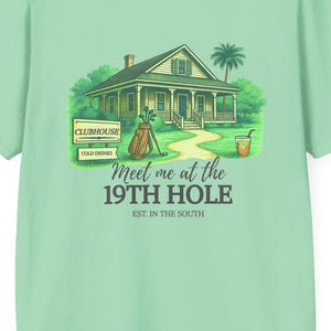 19th Hole, Funny Golf T Shirt, Gifts for Him, Golf Gift, Funny Golf Shirt