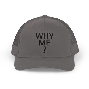 Casual Snapback Cap with 'Why Me?' Design - Perfect Gift for Friends, Everyday Wear, Parties, or Casual Outfits , Death Stranding Cap