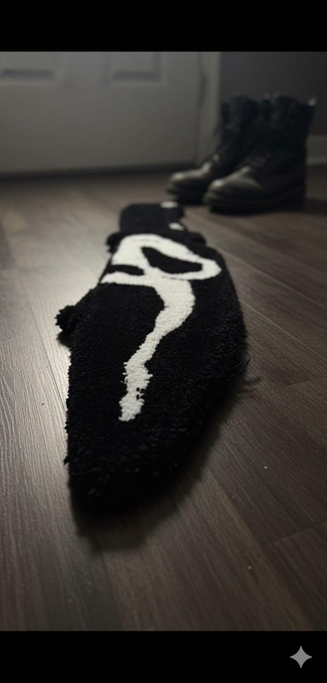 Custom Handmade Tufted Rug | Ghostface | Customized Design | RUG for ...