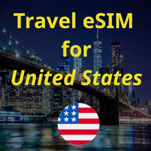 Verenigde Staten Roaming Data Reizen e-simkaart Betaalbaar prepaid onderweg (meer opties beschikbaar)