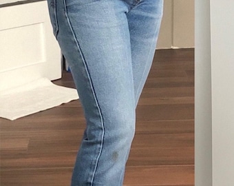 Faded Vintage Levi's 501 Jeans – Button Fly 30" Waist, Straight Leg,  Distressed Denim