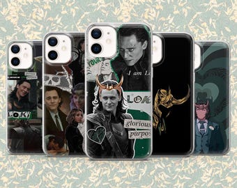 Loki Phone Case Marvel Trickster Asgardian Cover for iPhone 17, 16e, 15, 14, 13, Samsung S25, S24Fe, S23, S22, A16, A56, A55, Pixel 10, 9, 8