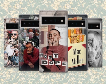 Mac Miller Phone Case Hip Hop Artist Cover for Google Pixel 10Pro, 9Pro, 8A, 8, 7 , 6A, 6,  iPhone 17, 17Pro, 15, 14, 13, Samsung S25, S24