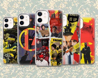 21 Pilots Phone Case Blurryface Bandito Cover for iPhone 17, 16, 15, 14, 13, Samsung S25, S24Fe, S23, S22, A16, A56, A55, Pixel 10Pro, 9