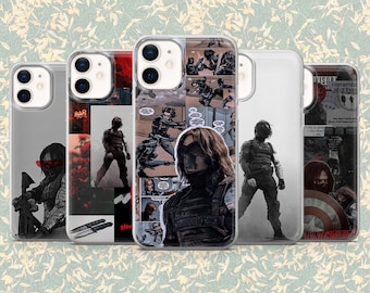 Winter Soldier Phone Case Tactical Bucky Cover for iPhone 17, 16, 15, 14, 13, Samsung S25, S24Fe, S23, S22, A16, A56, A55, Pixel 10Pro, 9, 8